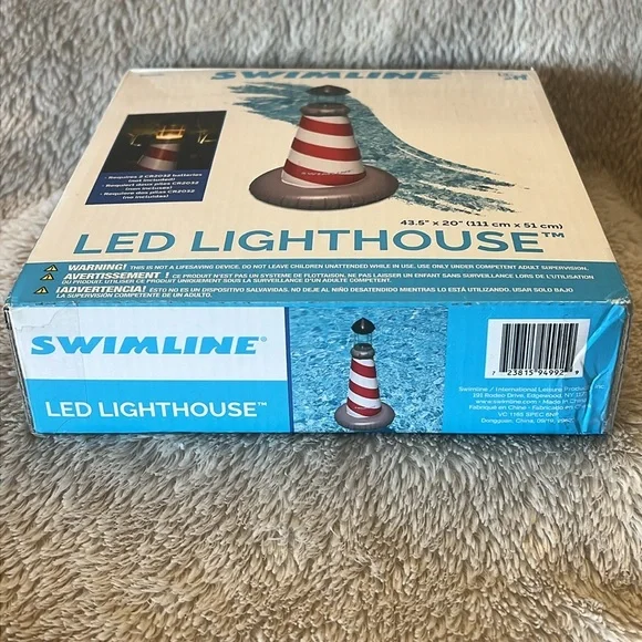 SWIMLINE LED Lighthouse Float Decor - Picture 6 of 6